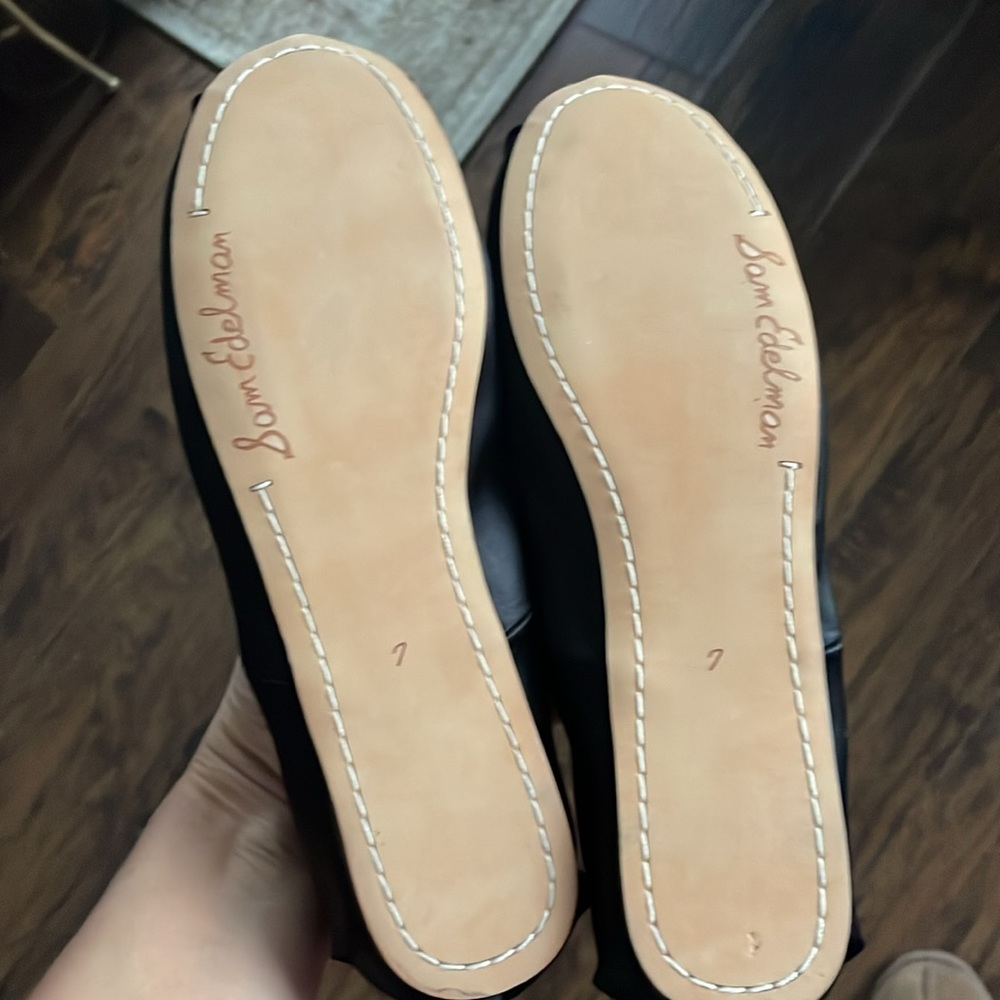 Sam Edelman satin Leanna flats, size 7; new - Picture 5 of 6